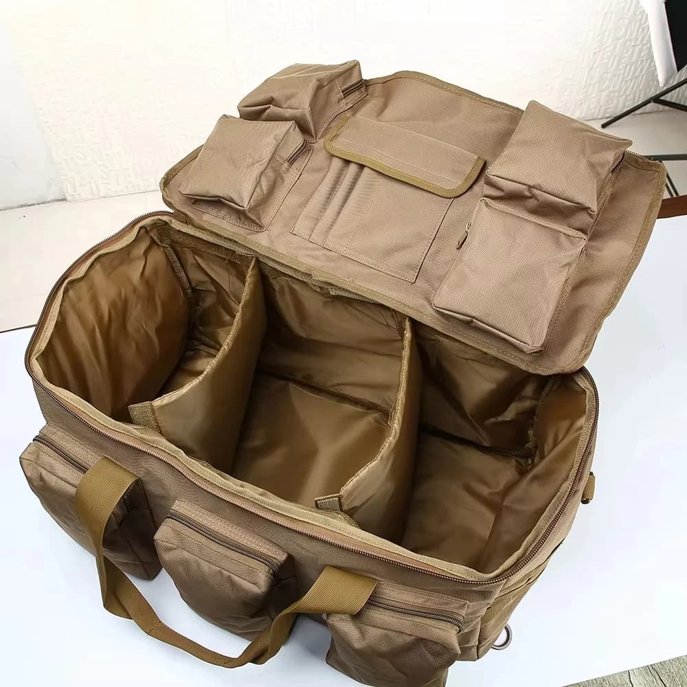 55L bagages sac polochon randonnée sacs de voyage tactique Camping sac à dos en plein air épaule sac