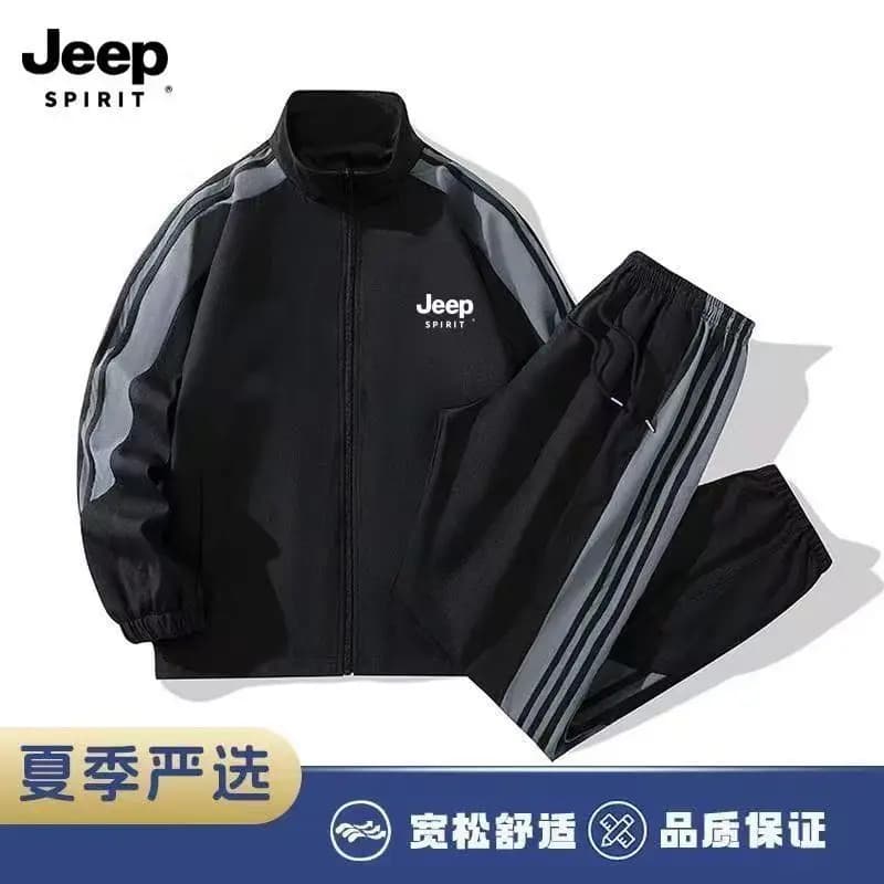 JEEP2026 Nouvel ensemble de vêtements de sport décontractés pour hommes Jeep, veste de sport, ensemb