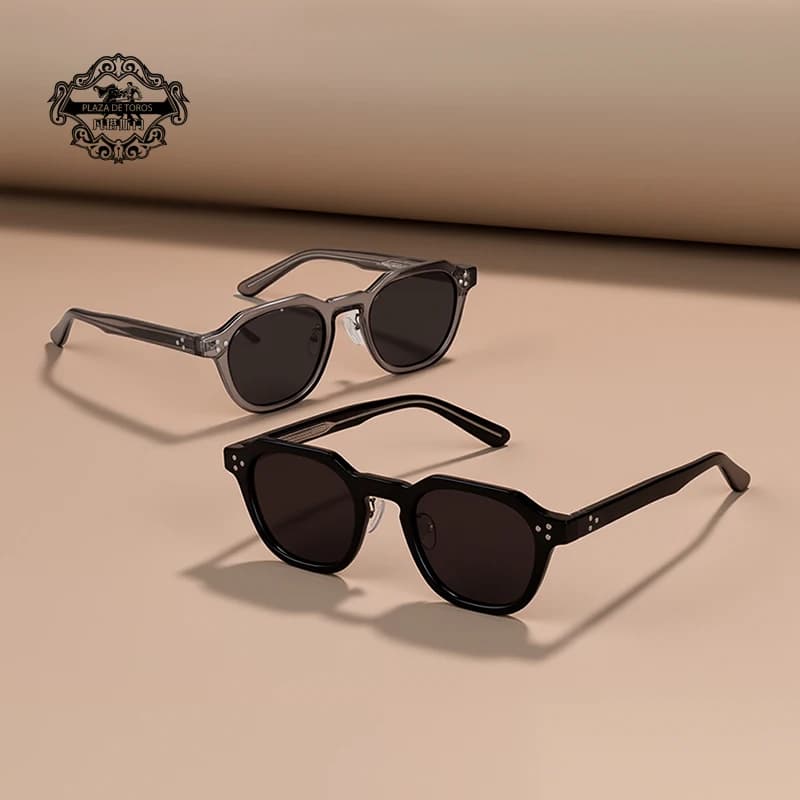 Lunettes de soleil classiques à rivets de haute qualité pour hommes et femmes, Design de marque, à l