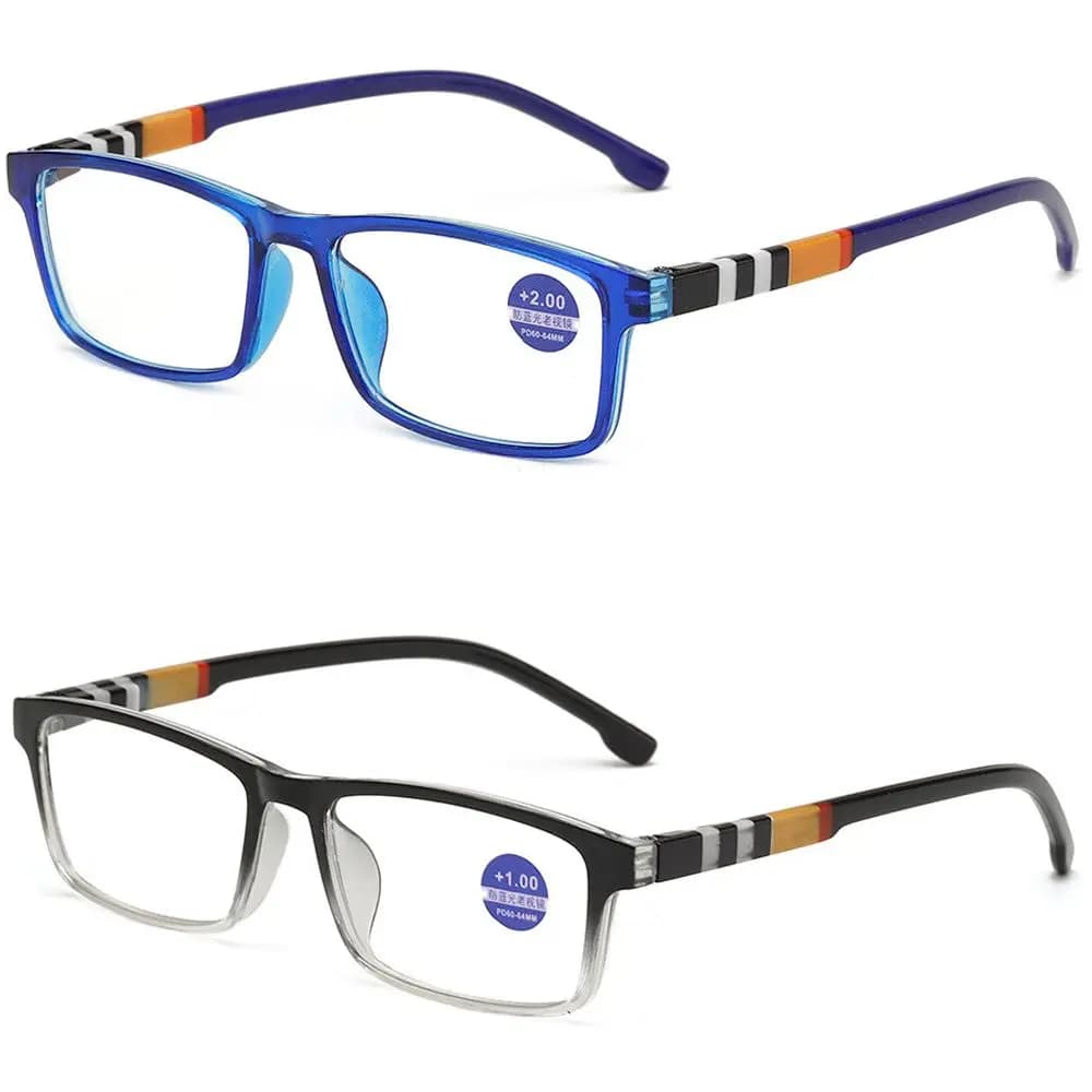 Lunettes de lecture anti-lumière bleue unisexes, lunettes de protection des yeux ultra-légères, lune