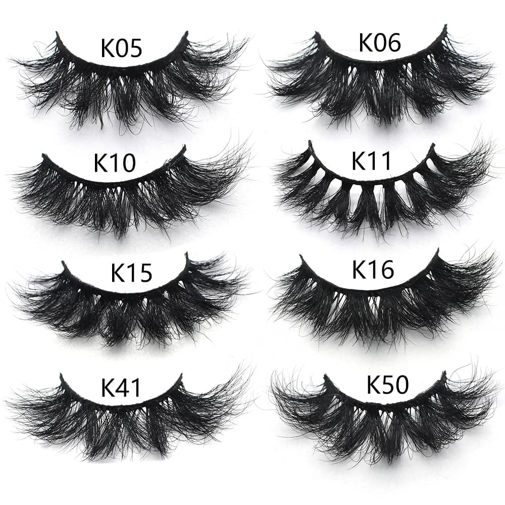 FOXESJI-Faux-cils en Vison Doux et Naturels, Vente en Gros, pour les Affaires