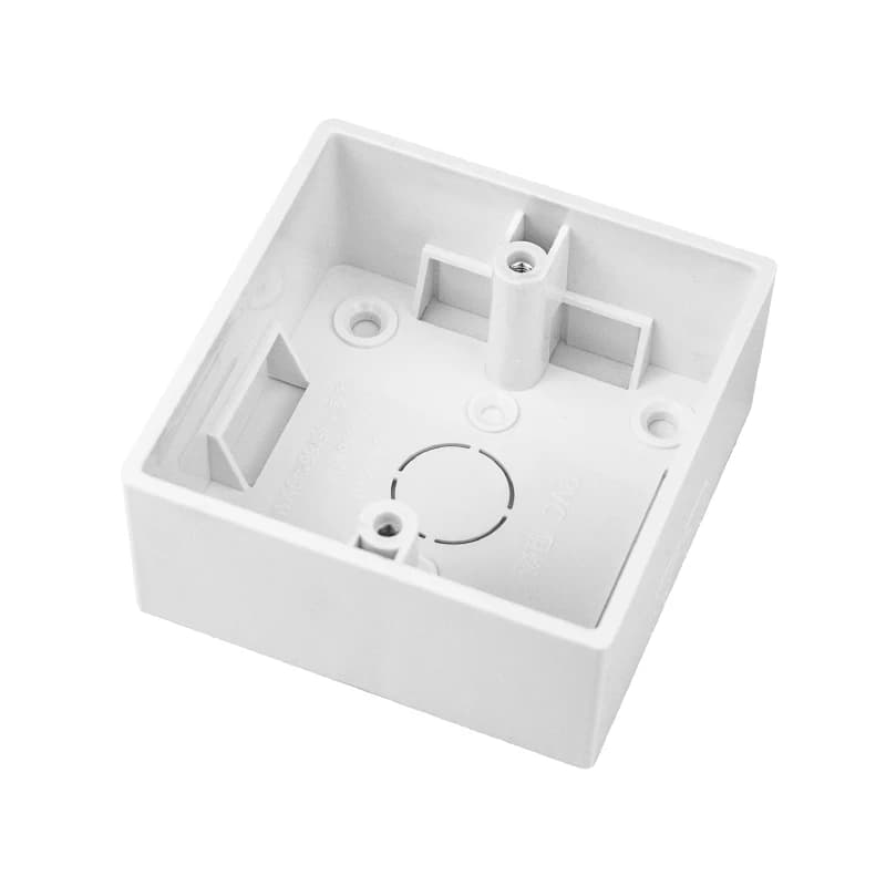 Avoir 86 Type de boîte de montage externe prastique Standard, 86mm * 86mm, interrupteur de Surface m