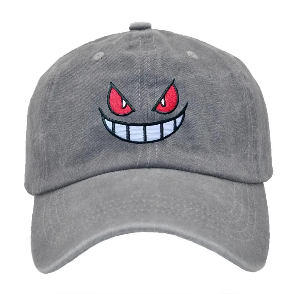 Anime Pokemon Gengar casquettes de Baseball chapeaux de relance casquettes de sport réglables chapea