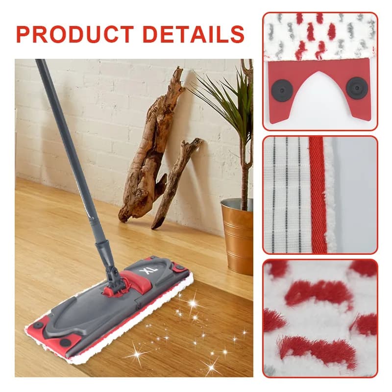 Tampons de vadrouille de sol en Microfibre pour Vileda UltraMax XL, tissu de vadrouille plat de remp