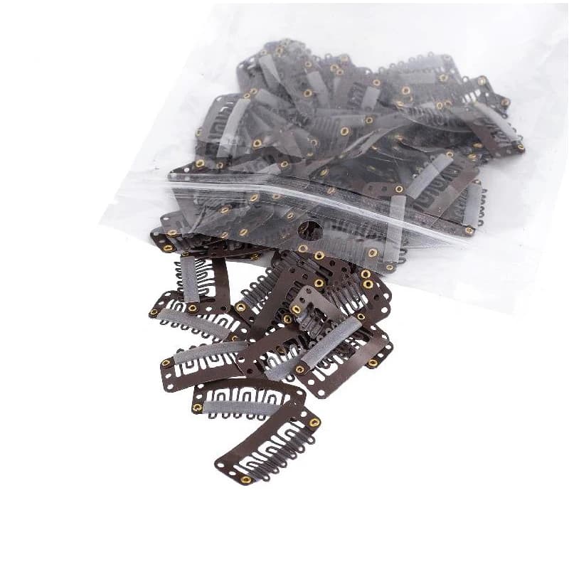 50/30/10 pièces offre spéciale perruque peigne Clips Extension Clips Snap cheveux Extension Clips po