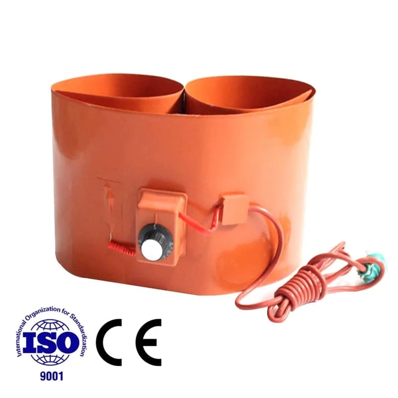 Bande de silicone Flexible 125x1730mm 1200W 220V, couverture chauffante pour tambour, baril d'huile,