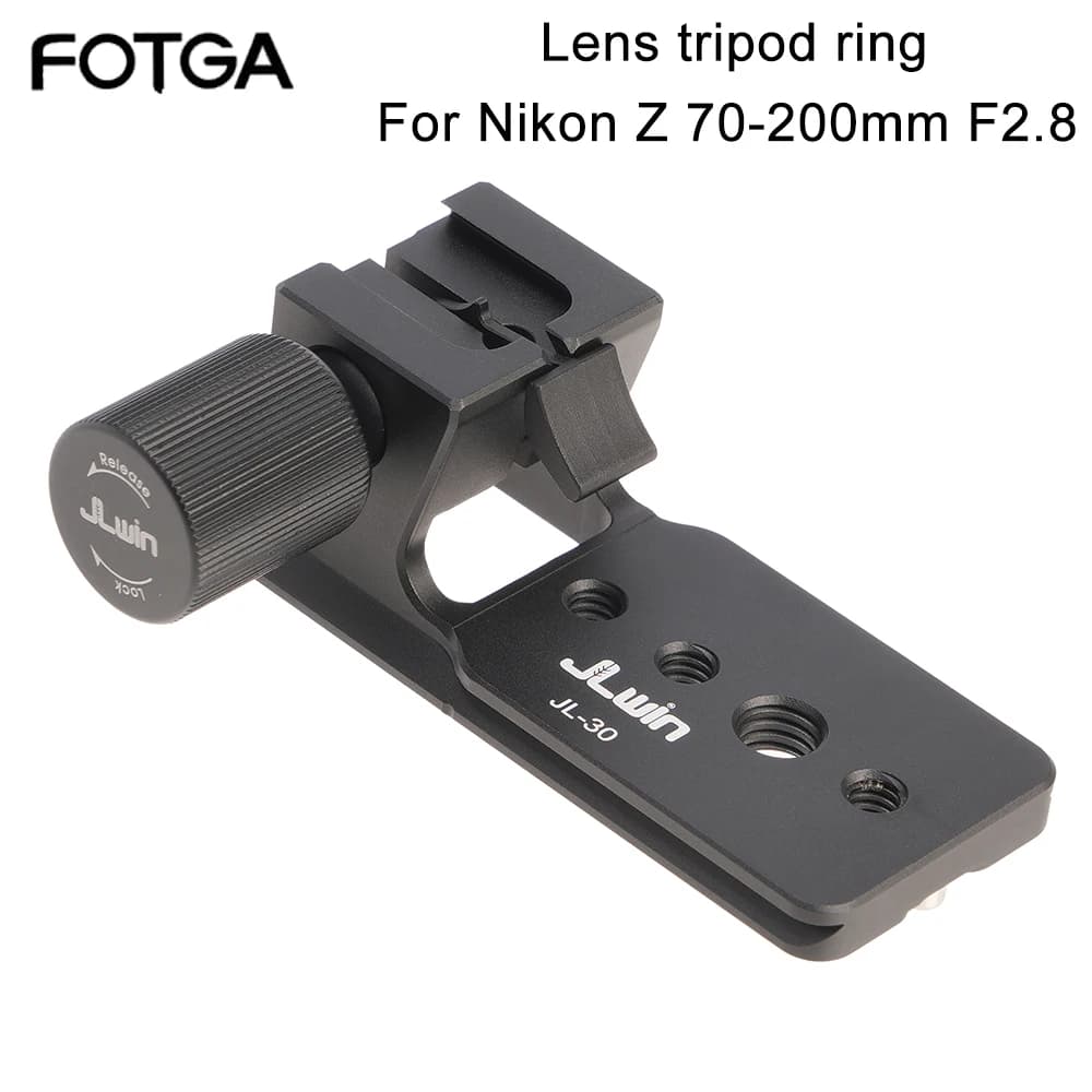 FOTGA-Anneau de trépied d'objectif pour Nikon Z, adaptateur d'objectif d'appareil photo, siège de re