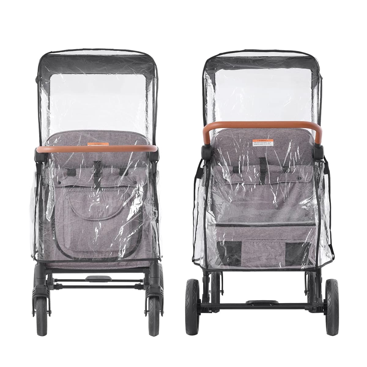 Juste de Pluie pour Poussette W4, Façade Légère Originale, Compatible avec WONDERFOLD W4, Protection