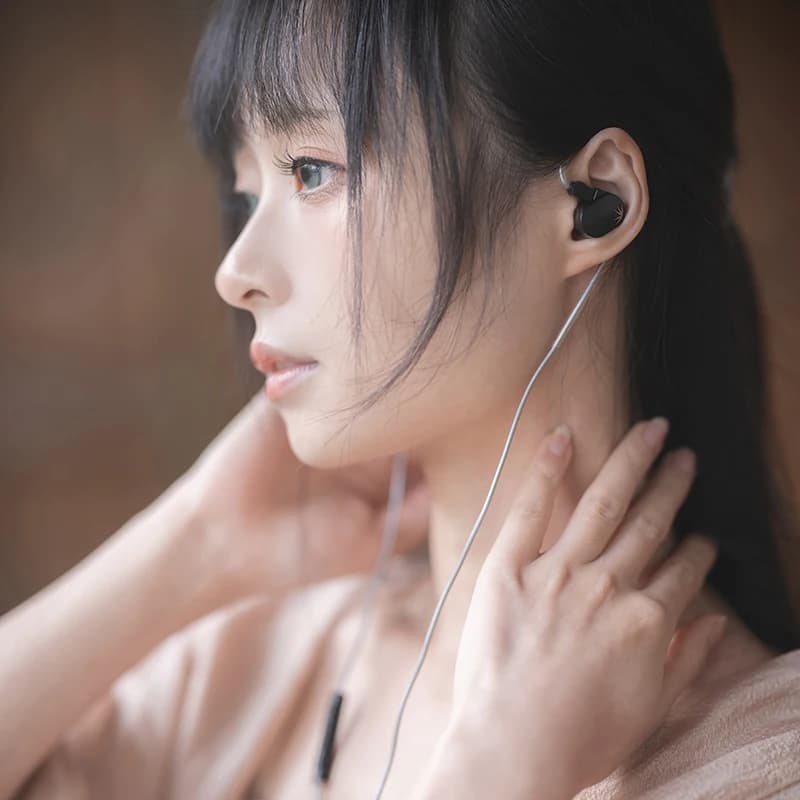 MOONDROP CHU II DSP TYPE-C écouteurs pilote dynamique haute Performance USB-C moniteurs intra-auricu