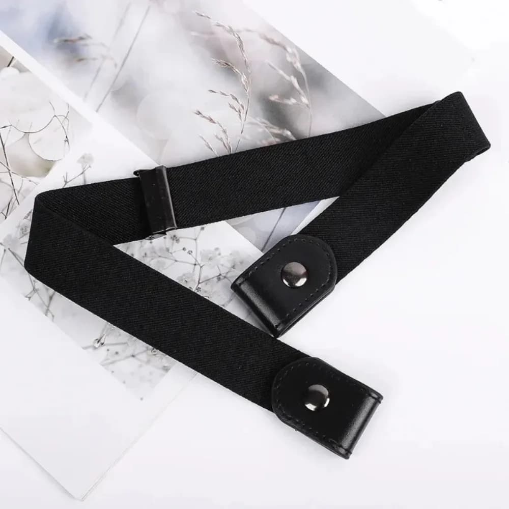Ceinture extensible réglable sans boucle ceinture Invisible pour femmes hommes jean facile à porter 