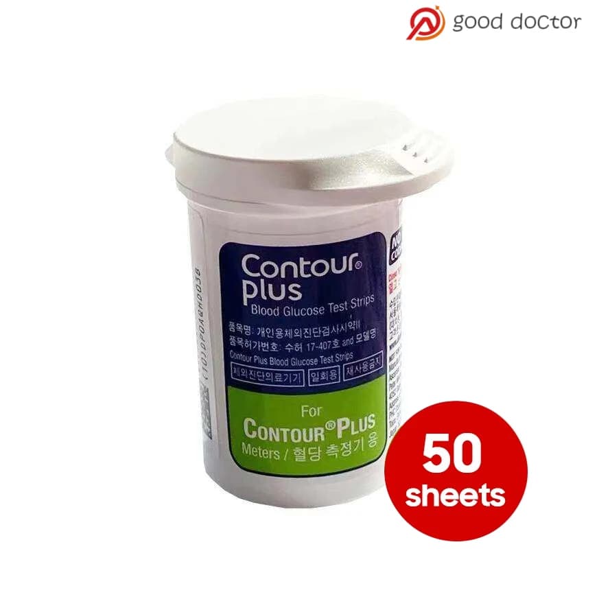 Contour Plus Glucose Test Strips 50 / 100Pcs (Exp: Latest)