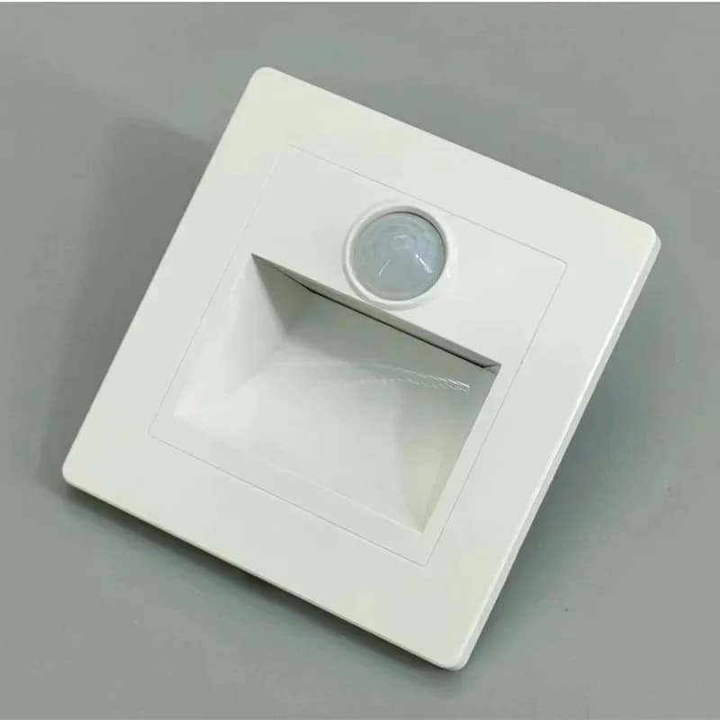 Capteur de mouvement infrarouge lumières d'escalier intérieur extérieur escalier étape applique mura