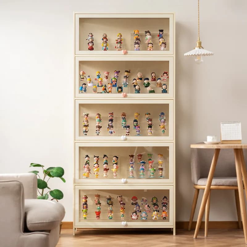 Figurine Lego vitrine ménage crème vent anti-poussière acrylique Transparent modèle jouet boîte aveu