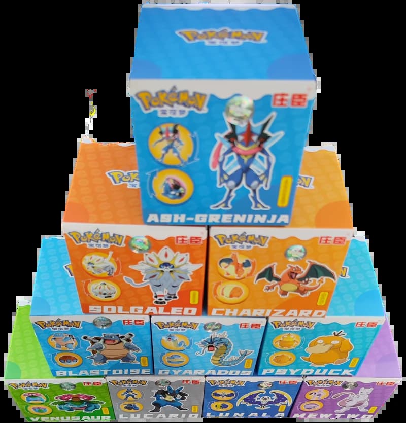 Jouets figurines Pokémon, modèle de balle, Pokeball, Pikachu, Gengar, Dragonite, Sicilax