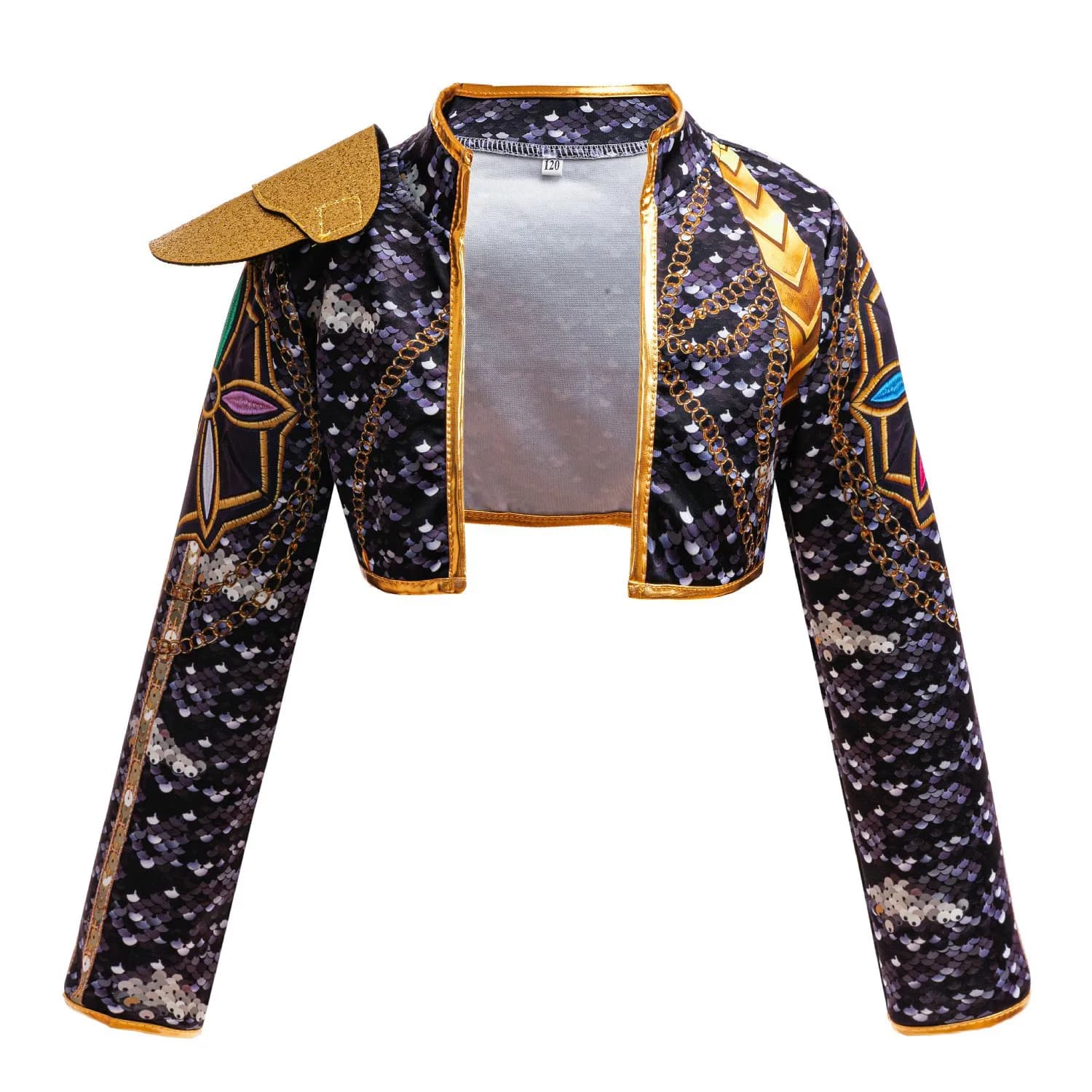 Costume d'Halloween K-pop pour filles, tenue de groupe idole noire trois pièces, ensemble de robe de