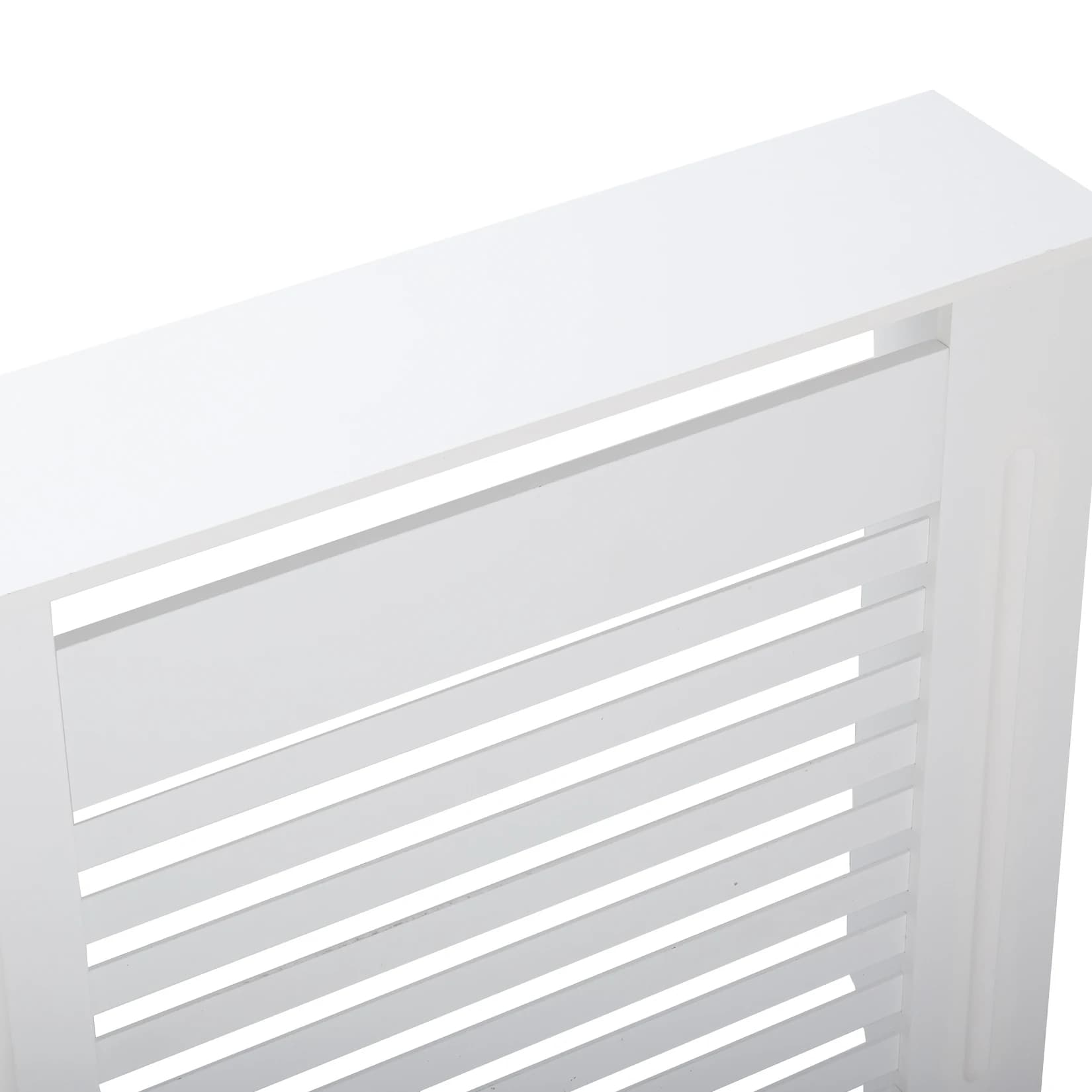 Couvercle de radiateur Super haut de 100CM, étagère à gril solide, armoire en MDF, Style moderne Ver
