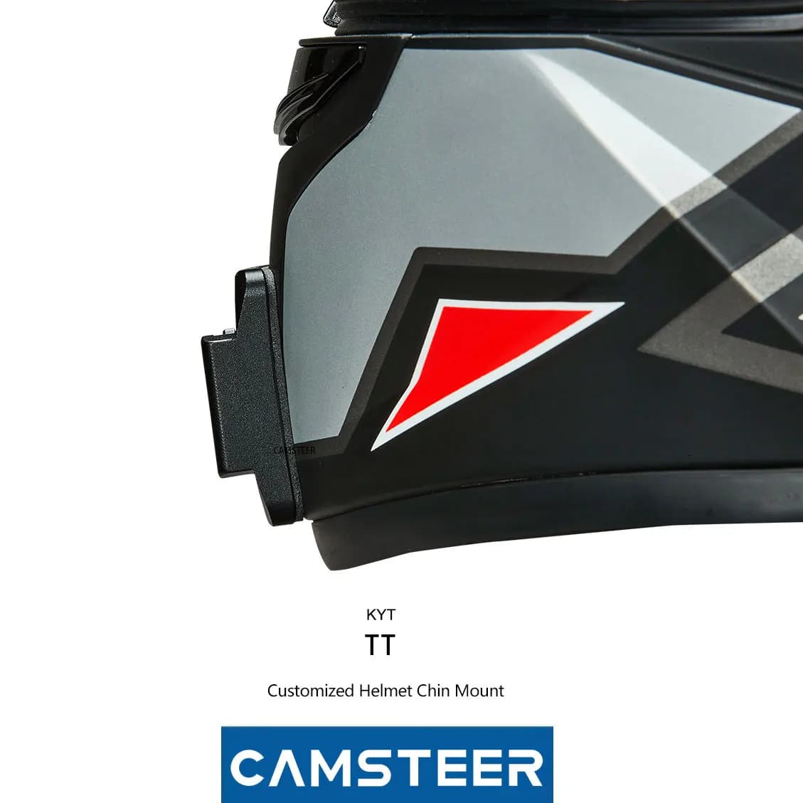 Support de menton personnalisé pour casque KYT TT pour GoPro Hero13 12 11 10 9 Insta360 X4 X3 Ace Pr