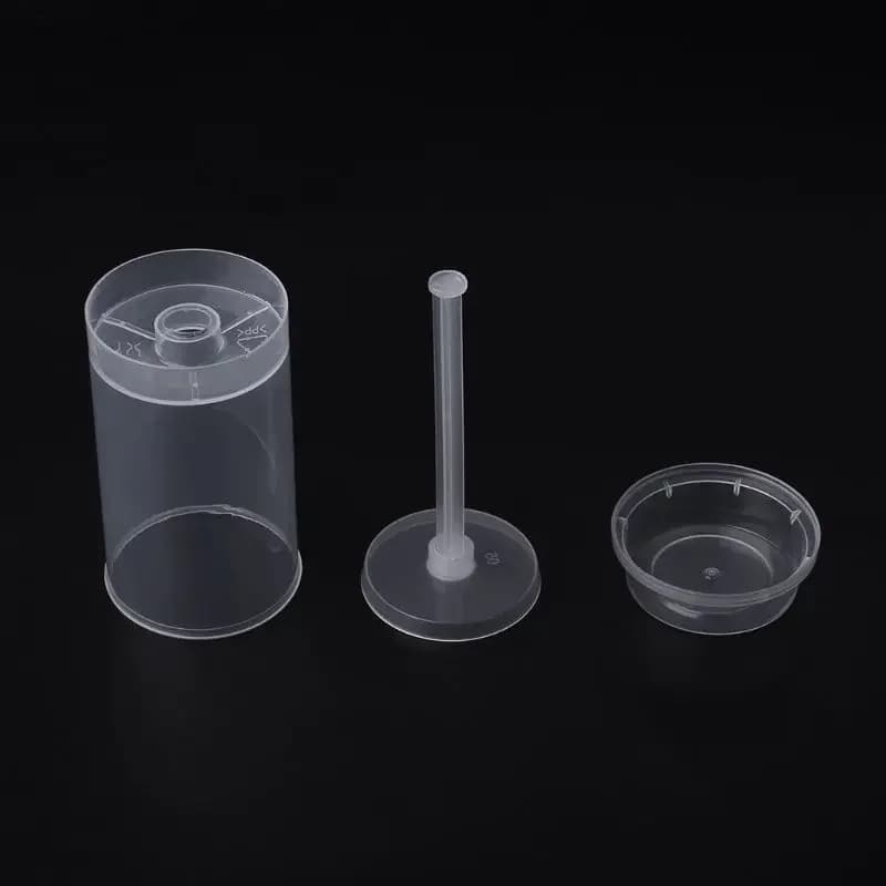 Gâteau rond en plastique pour pop, MSI, crème glacée, push-up, beaucoup, lot de 50