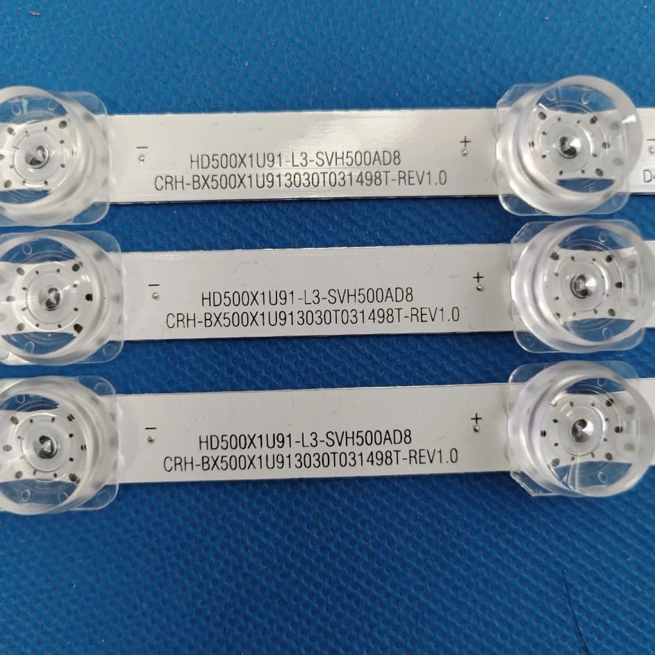 Bandes LED pour HISENSE 50A7300FTUK 50A7100FTUK 50A7120F 50A7100F 50AE7000F LB5009N V0 HD500X1U91-L3