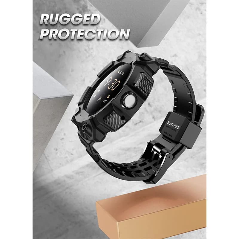 SUPCASE-Boîtier de montre de protection robuste avec bracelet réglable, For Google Pixel Watch 3/2/1