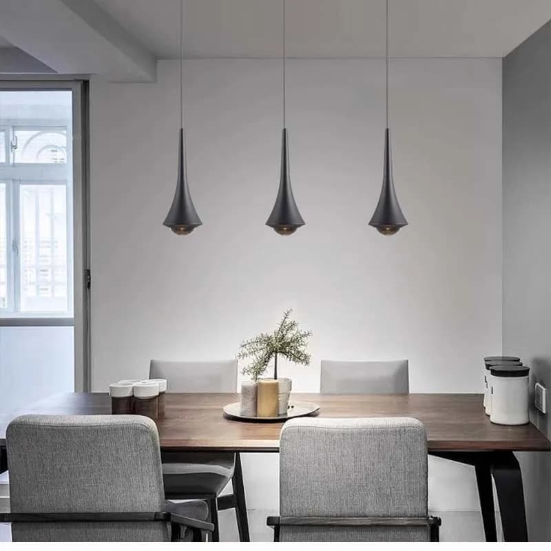 Plafonnier LED en frêne au design moderne, spectre complet, réglable, luminaire décoratif d'intérieu