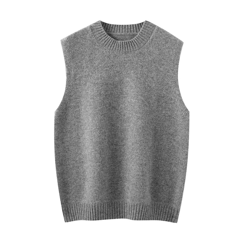 WinvyNee 2025 femmes laine gilet O cou vêtements décontracté chaud vêtements d'extérieur gilet dames