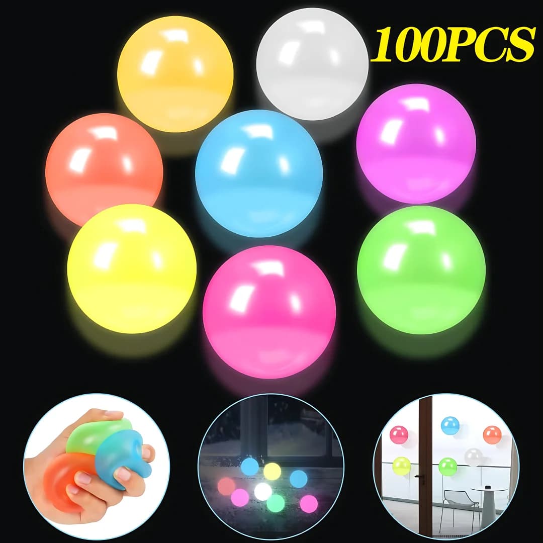 ReplikGlow in the Dark That Stick, Glow-in-the-dlavabo Ball, Ventilation IkPinch, Décoration IkParty