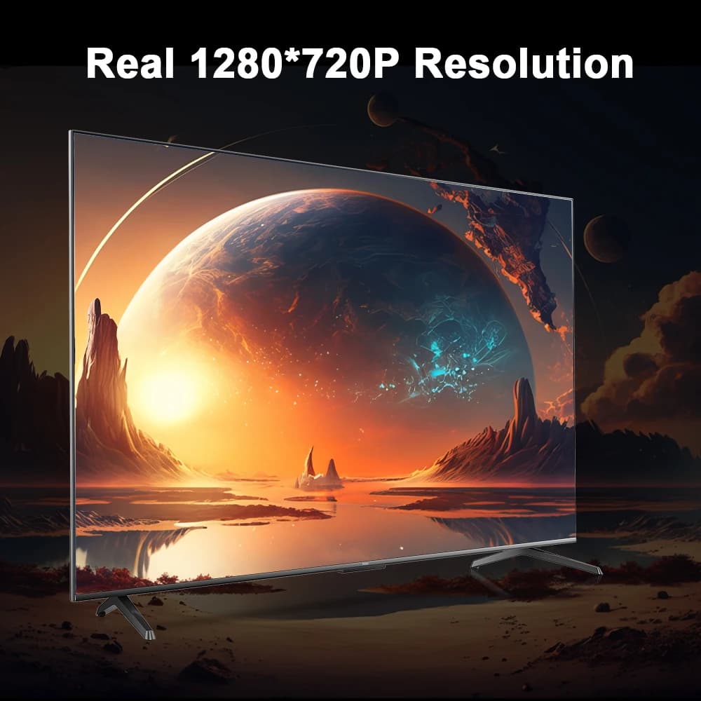 Projecteur magnétique 8K HD Android14 HY300 Pro Wifi6 290ANSI Allwinner H726 BT5.4 1080P 1280*720P c