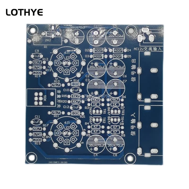 Préamplificateur de fièvre, tampon de casque à Tube 6J1 / 6J2, Kit de bricolage, Module potentiomètr