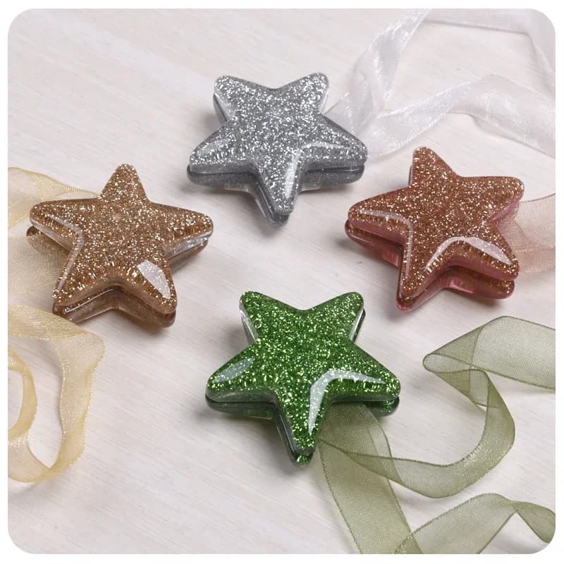 Magnétique nouveau pentagramme rideau cravate corde arrimage Accessoires dos retenues boucle Clips s