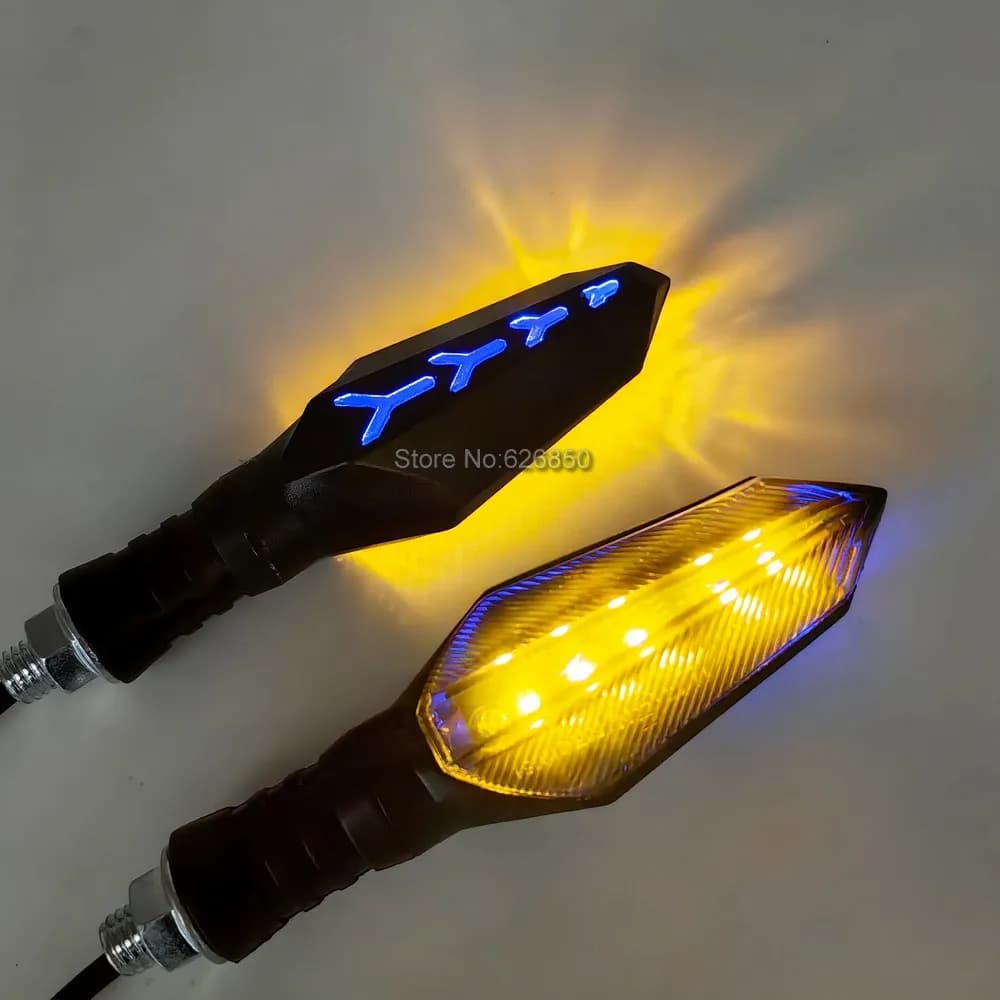 Clignotant universel 12V-72V gauche/droite, indicateur LED étanche pour scooter électrique Citycoco