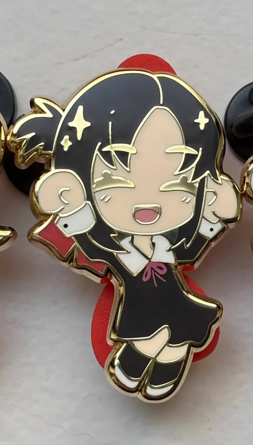 Kaguya-Sama: Love is War x épingles en émail anime Caramelldansen