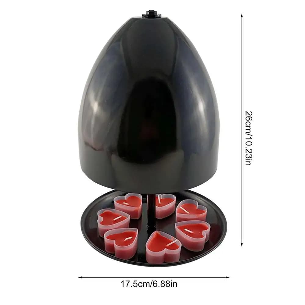 Chauffe-bougie en métal pour bougie chauffe-plat, chauffe-ambiance pour grand espace, four à bougie 