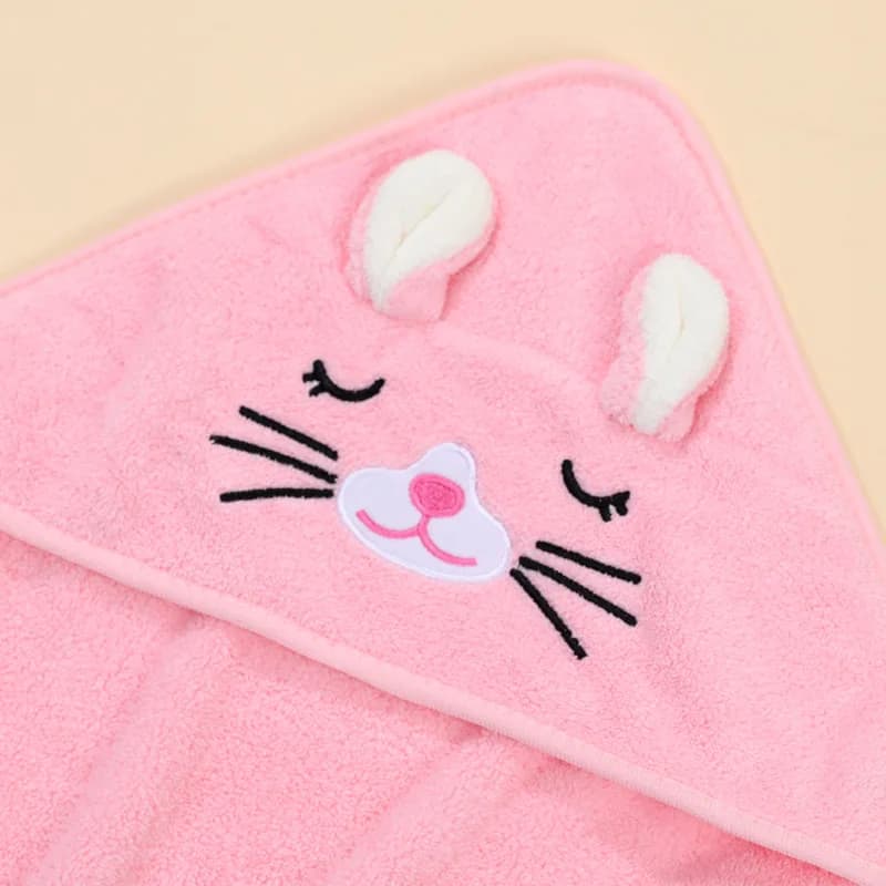 Serviettes de bain pour bébé, dessin animé, douce, à capuche, pour nouveau-né, couverture, mignon, p