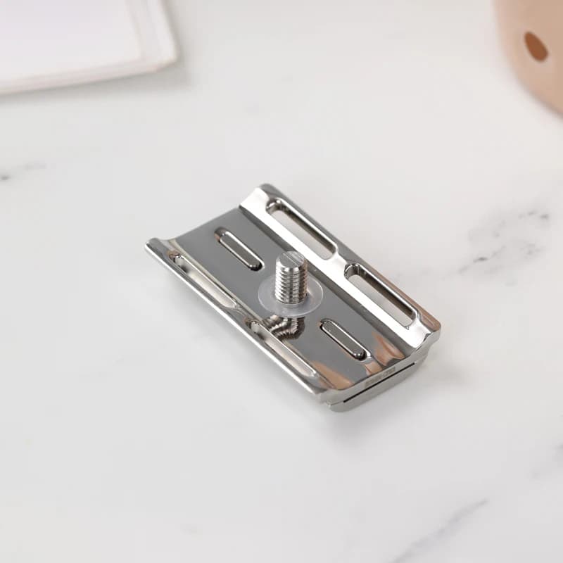 Tête de rasoir de sécurité polie en acier inoxydable YAQI Ghost 90SB 316, avec écart de lame de 0.90