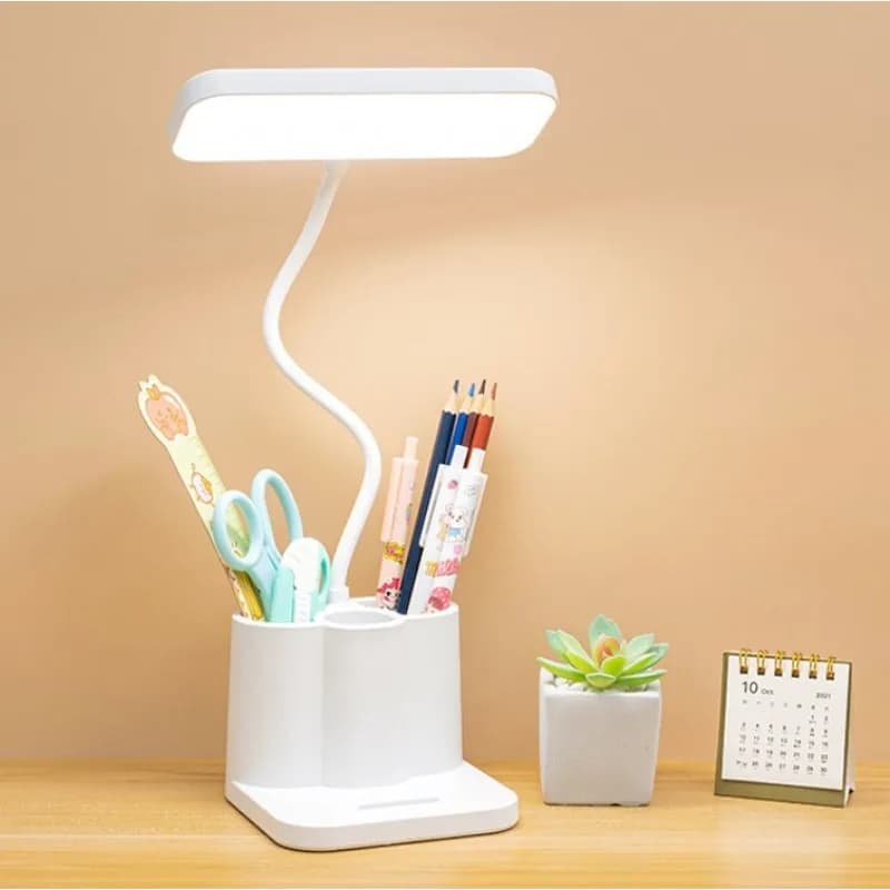Veilleuse de lecture USB pour dortoir et chambre à coucher, lampe de bureau LED, protection des yeux