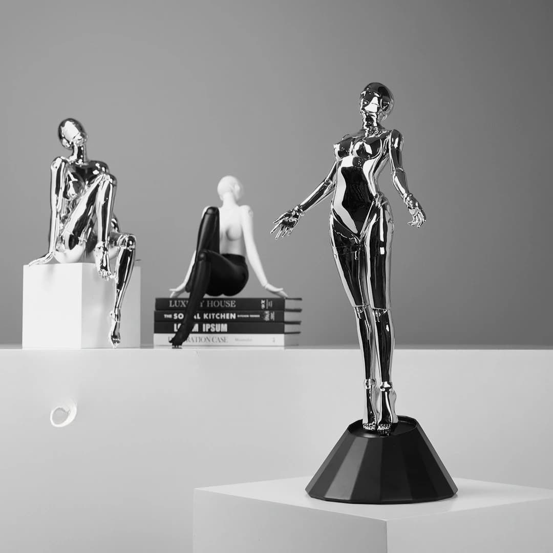 Muse – ornements de technologie mécanique, meuble TV pour salon, villa d'hôtel, décoration douce pou