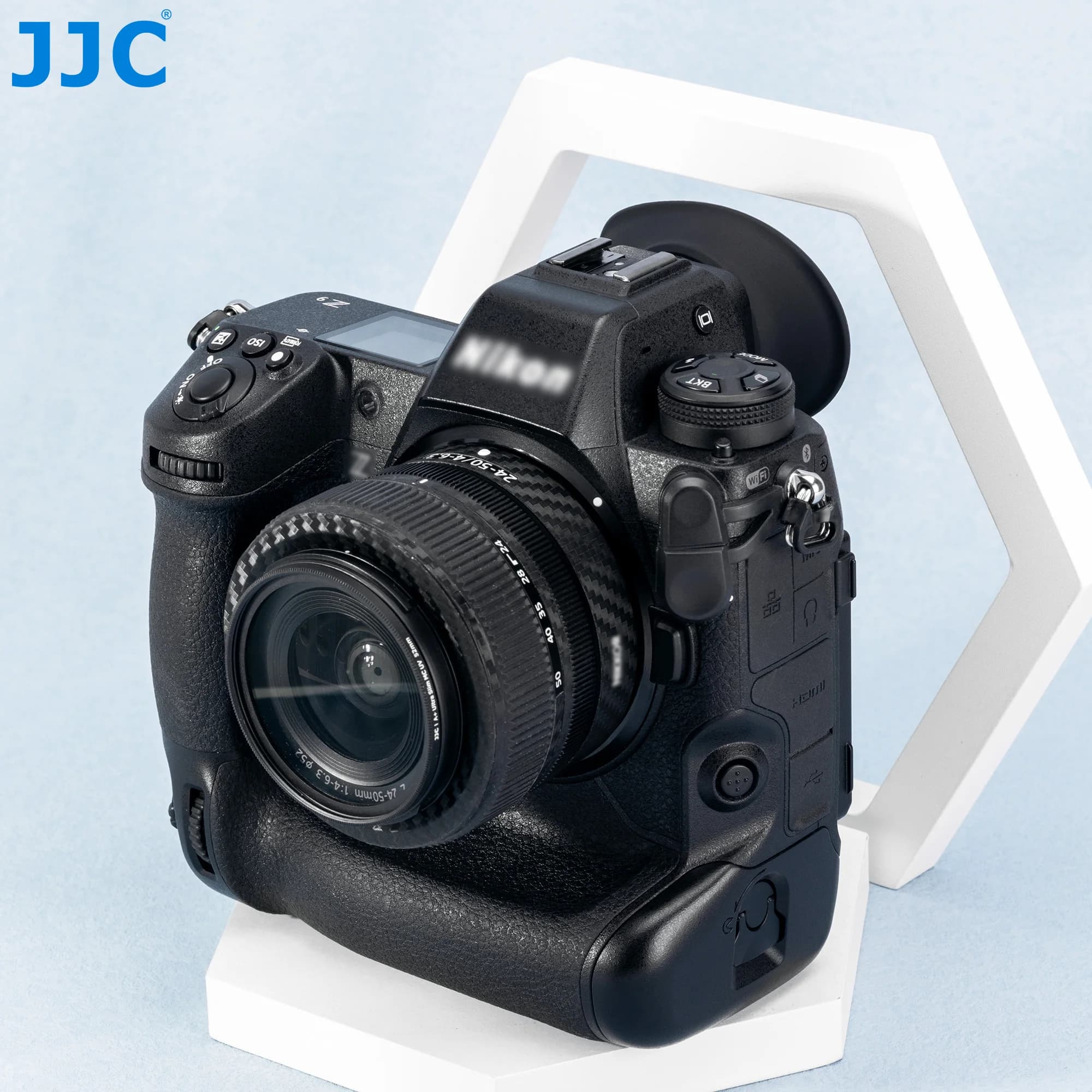 JJC Zf Z9 Z8 oculaire oculaire caméra viseur oculaire Silicone souple 360 Extension rotative ovale r