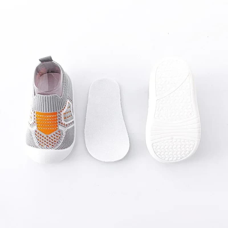 Chaussures d'été pour bébé de 0 à 5 ans, chaussettes pour nouveau-né fille, chaussures à fond souple