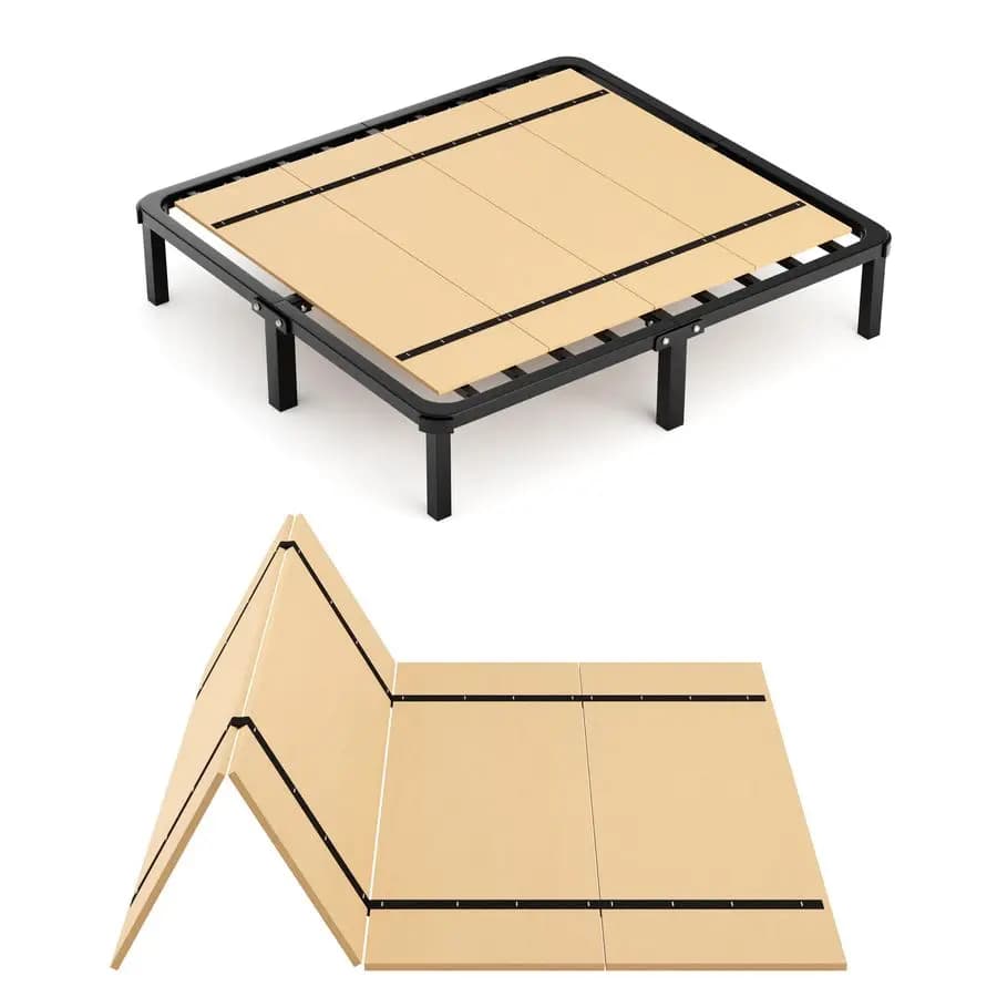 Ressort de boîte pliable, planche de beauté, lattes de support de lit, planches de lit pour sous, 60