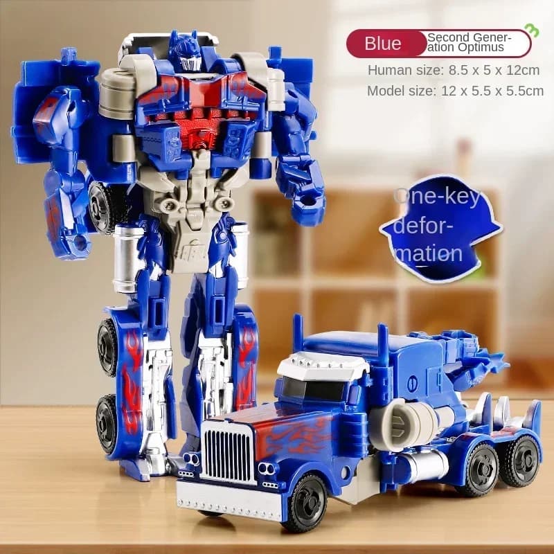 Transformation voiture Anime Robot modèle une étape déformation Robot jouet enfant Puzzle jouet défo