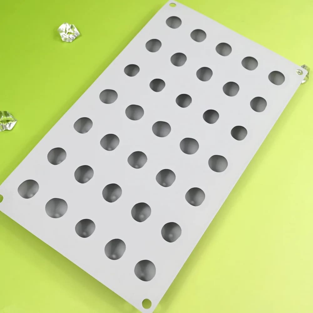 Moule à gâteau en silicone à 35 cavités, ustensile de cuisine idéal pour la décoration de desserts a