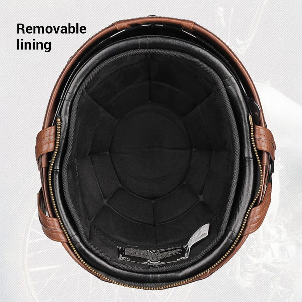Casque de Moto rétro Certification DOT casque de Moto hommes femmes demi-casque lentille HD Casco qu