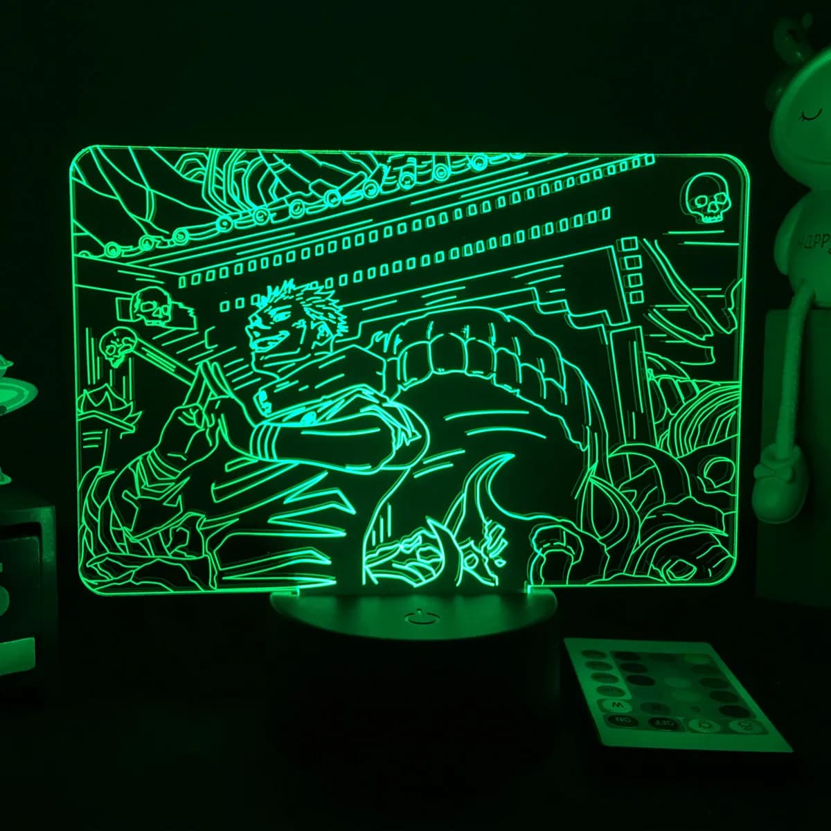 Lampe Anime Satoru Gojo Jujutsu Kaisen Led veilleuse pour cadeau d'anniversaire Jujutsu Kaisen veill