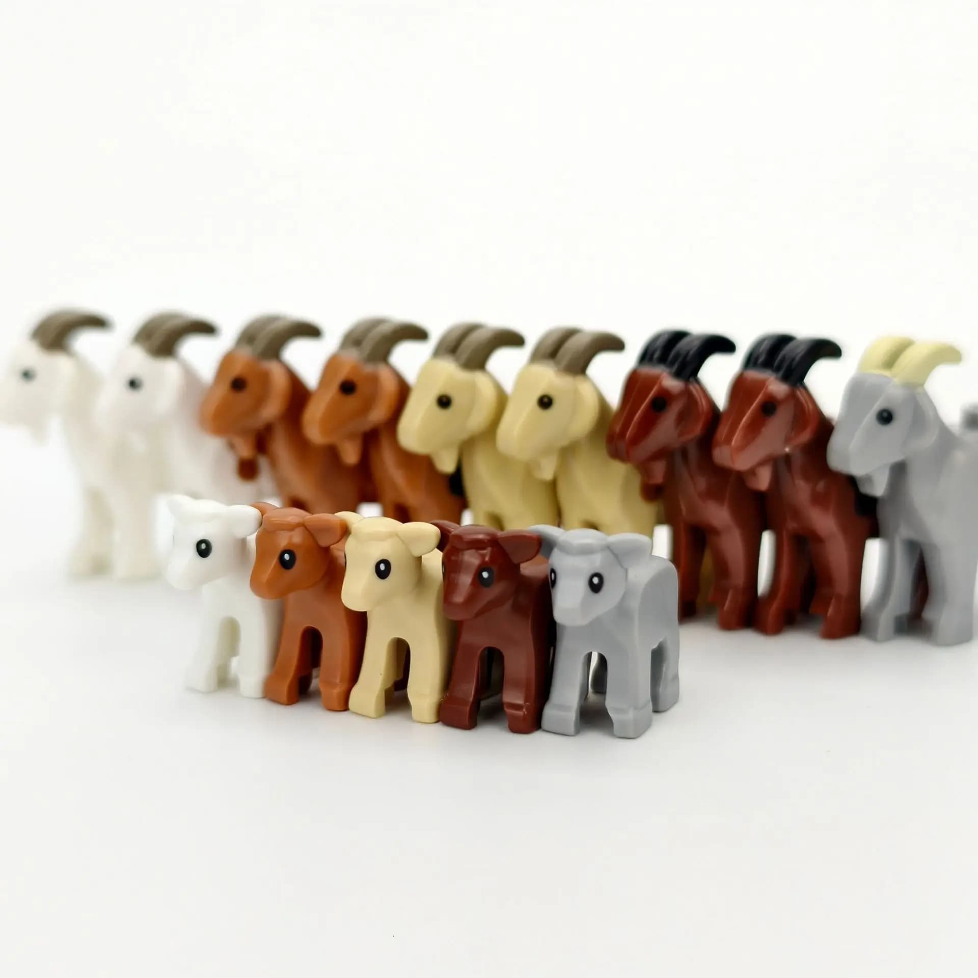 Blocs de construction d'animaux marins MOC, scène marine, requin, pieuvre, poisson manta, poisson-cl
