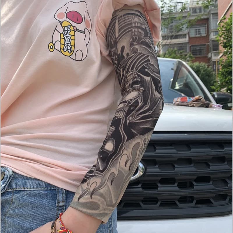 Manchons de tatouage élastiques Anti-brûlure pour hommes et femmes, 6 pièces, pour boîte de nuit en 
