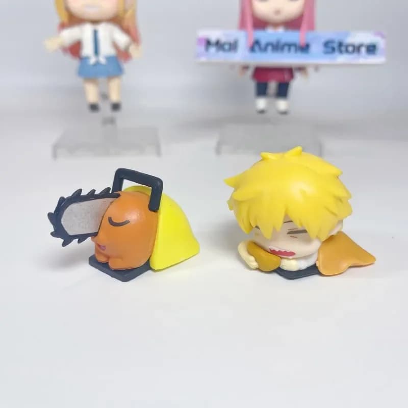 Figurine mignonne Chainsaw Man Power, statue Aki Denji, figurine d'action Makima endormie, décoratio