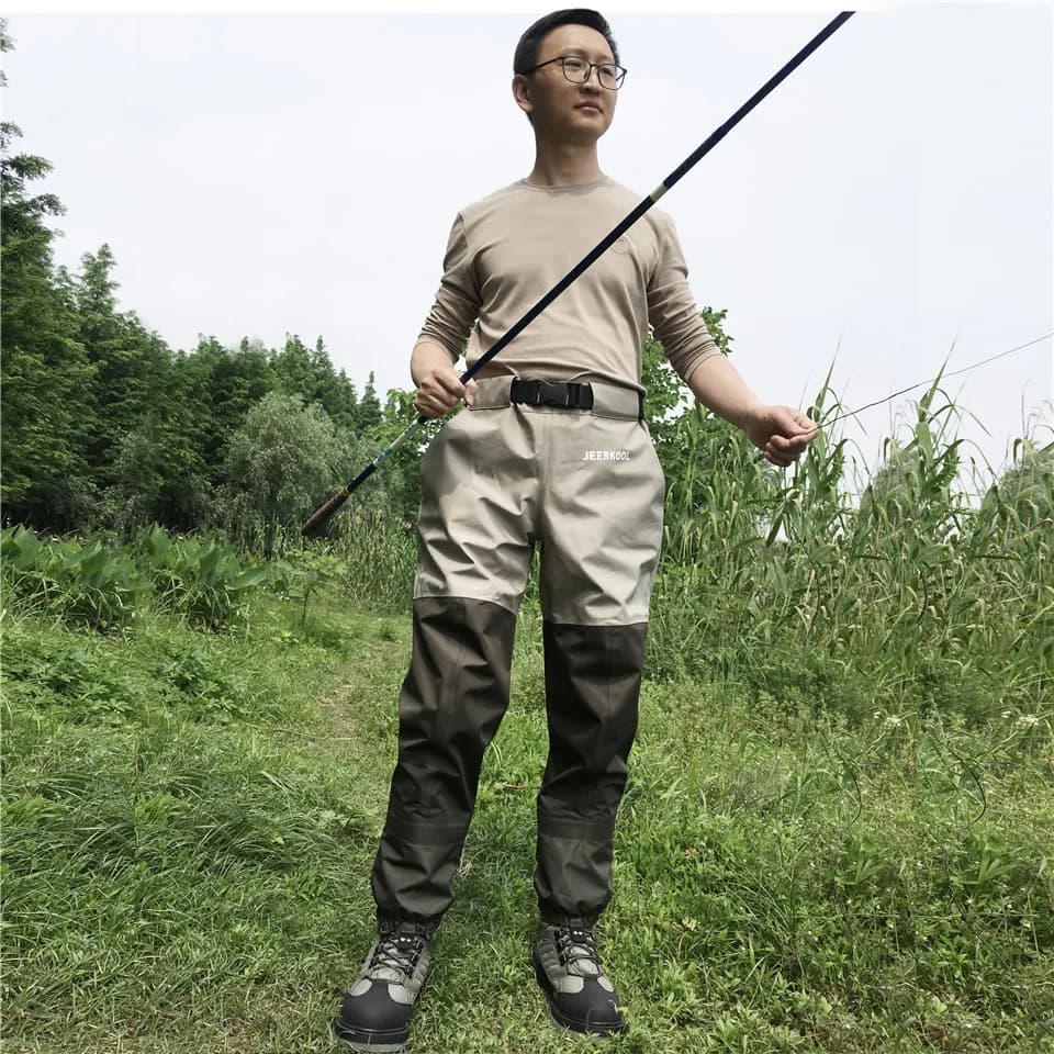 JEERKOOL – cuissardes de pêche à la mouche, pantalons de pataugeoire originaux, salopette 3 couches,