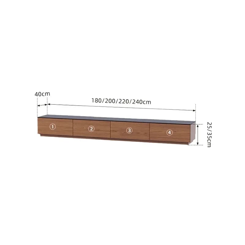 Wabi Sabi meuble Tv moderne élégant rustique salon plancher meuble Tv Premium beauté Soportes De tél