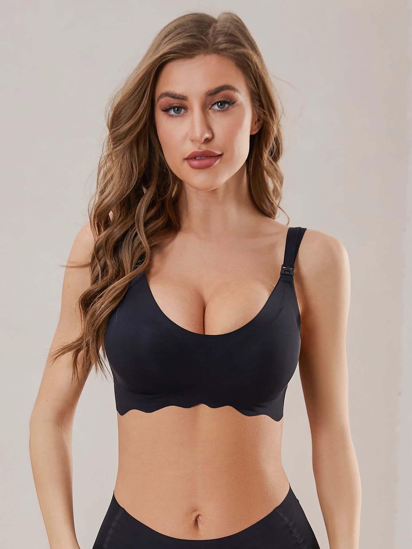 Soutien-gorge d'allaitement Ultra fin, confortable et respirant, sans trace, détachable, pour femmes